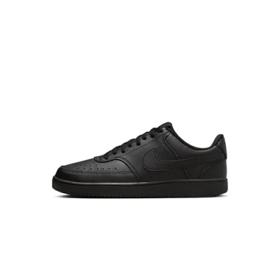 Afbeelding van NIKE Sportswear Court Vision LO BE Sneakers laag, Dames, Maat: 48.5, Schwarz dunkel Leer en textiel