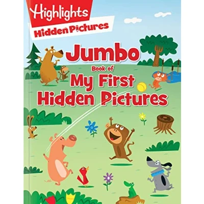 Afbeelding van Jumbo Book of My First Hidden Pictures: 115+ Pictures Puzzles in Highlights Activity Book, Seek and Find for Kids 3+