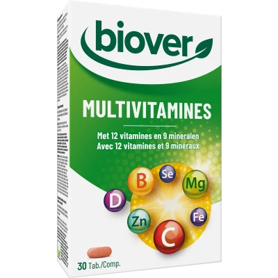 Afbeelding van Biover Multivitamine, 30 tabletten