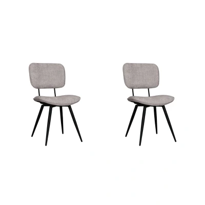 Afbeelding van Label51 Liva eetkamerstoel elite stone Stof