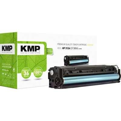 Afbeelding van KMP Toner vervangt HP 312A, CF380A Compatibel Zwart 2400 bladzijden H T195 2528,0000