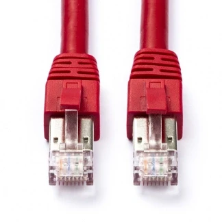 Afbeelding van Netwerkkabel Cat8 S/FTP 3 meter (100% koper, LSZH, Rood)