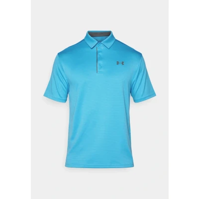 Afbeelding van Under Armour TECH Poloshirt, Heren, Maat: Small, Ether blue/pitch gray