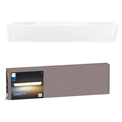 Afbeelding van Philips Hue Aurelle paneellamp warm tot koelwit licht wit rechthoekig