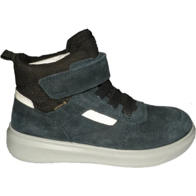 Afbeelding van Superfit Cosmo Sneakers hoog voor kinderen, Maat: 32, Blau Leer en textiel
