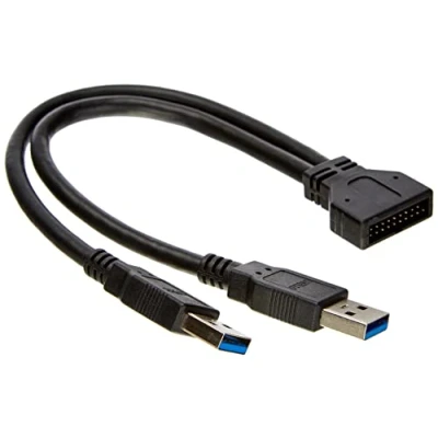 Afbeelding van Delock kabel USB 3.0 male connector &gt; 2 x type A connect