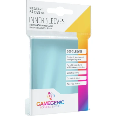 Afbeelding van Gamegenic Inner Sleeves (100 stuks)
