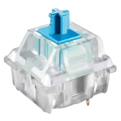 Afbeelding van Pack Cherry MX Key Switches voor Mechanische Gaming toetsenborden Plaat Gemonteerd MX1AE1NA (Cherry RGB Blue, 90 Stuks)