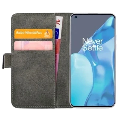 Afbeelding van Mobilize PU leer Book Case Zwart OnePlus 9 Pro
