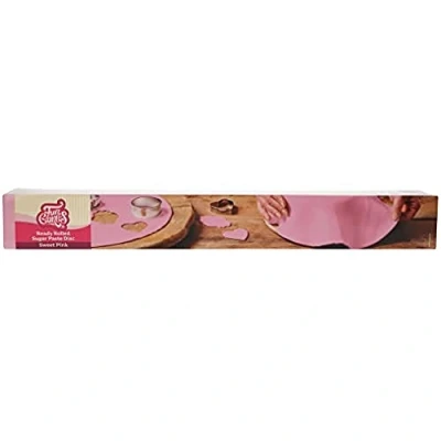 Afbeelding van FunCakes Uitgerolde Fondant Disc Lichtroze 430g Rolfondant