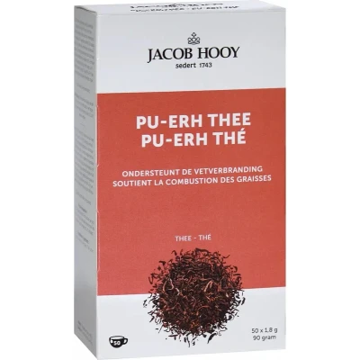 Afbeelding van Jacob Hooy Pu Erh Theezakjes 50ST