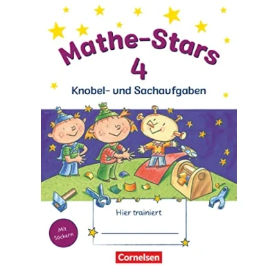 Afbeelding van Mathe Stars 4. Schuljahr. Knobel und Sachaufgaben