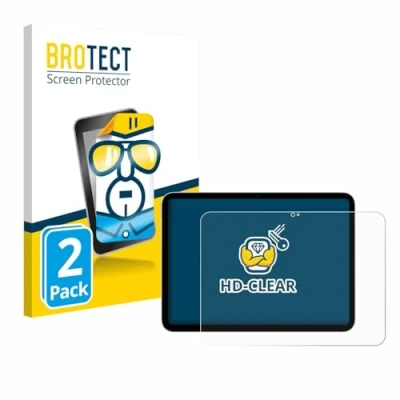 Afbeelding van BROTECT Screenprotector voor Apple iPad 11&quot; WiFi 2025 (11. Gen.) Folie Beschermfolie transparant (2 Stuks)