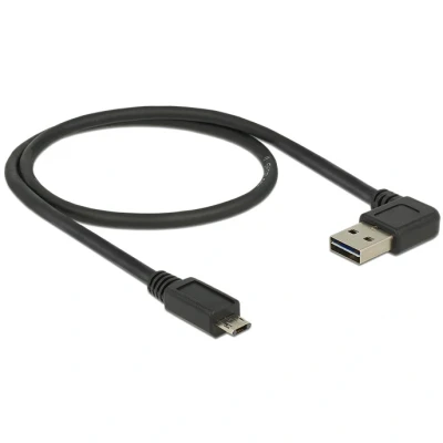 Afbeelding van Delock Kabel EASY USB 2.0 Type A Stekker schuin links / rechts &gt;