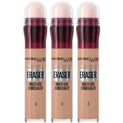 Afbeelding van 3x Maybelline Instant Anti Age Eraser Concealer 04 Honey