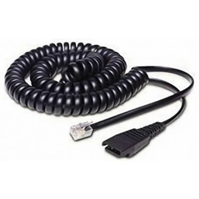 Afbeelding van Jabra 06.01.8800 Telefoonheadset kabel 2.00 m Zwart