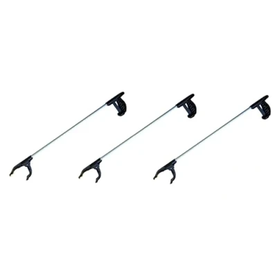 Afbeelding van Provance 3 stuks grijptang voor senioren, afvaltang kinderen, vuilnisgrijper, grijptang, afvalverzameltang, grijphulp, aluminium, 76 cm