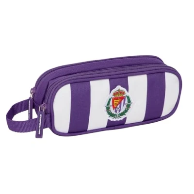 Afbeelding van Alleshouder Real Valladolid C.F. Wit Paars 21 x 8 6 cm