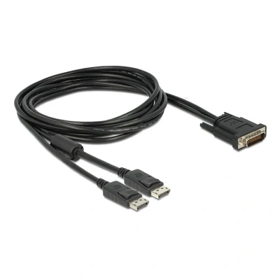 Afbeelding van Delock 83507 Kabel DMS 59 male &gt; 2 x DisplayPort m