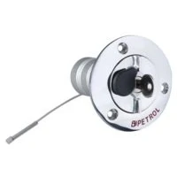 Afbeelding van Dekdop rvs petrol met slot 38mm