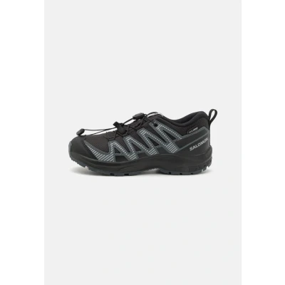 Afbeelding van Salomon XA PRO V8 Waterproof Unisex Outdoorschoenen voor kinderen, Maat: 38, Black/turbulence/quarry Textiel/ synthetisch