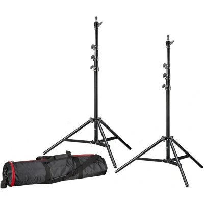 Afbeelding van BRESSER Lampstatief BR TP240 PRO 1 Set van 2 240 cm Inclusief Statieftas