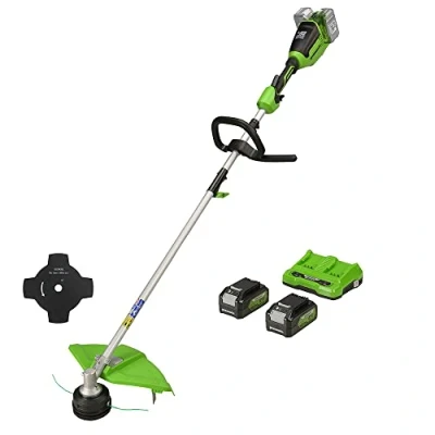 Afbeelding van 48 VOLT (2X24 VOLT) ACCU TRIMMER INCL 2 X EN DUALLADER GD24X2TXK4X