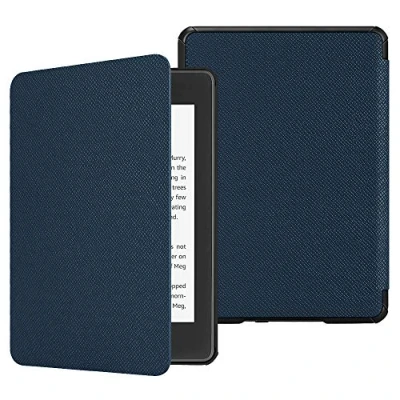 Afbeelding van Fintie SlimShell hoes voor Kindle Paperwhite (10de generatie 2018) Lichtgewicht Beschermend Cover met Automatische Slaap/Wek Functie Navy