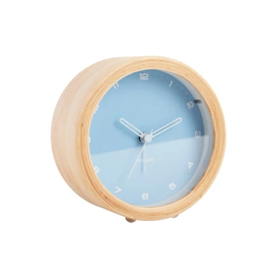 Afbeelding van Karlsson Wekker Gentle Blauw Ø11.8cm