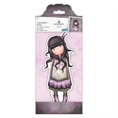 Afbeelding van Large Rubber Stamp Santoro Jar of Hearts