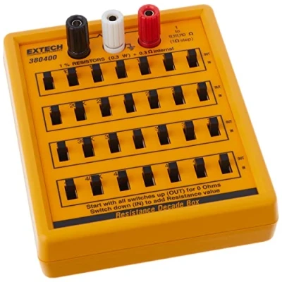 Afbeelding van Extech 380400 Weerstand Decade Doos met 7 Decenniumbereiken van