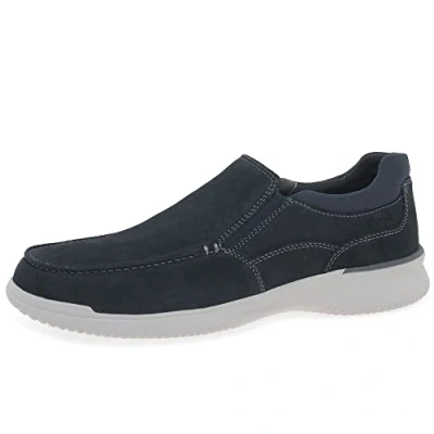 Afbeelding van Clarks Donaway Free, Low Top voor heren, Navy wasachtig, 47 EU