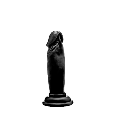 Afbeelding van Zwarte Realistische Dildo met zuignap 15 cm