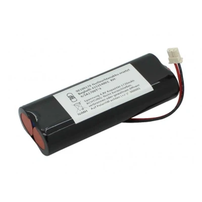 Afbeelding van Noodverlichting batterij NiMH 4.8V 1720mAh L2x2 4/5A met kabel en stekker vervangt Beghelli