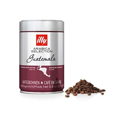 Afbeelding van 25% korting met code illy koffiebonen Arabica Selection Guatemala 1 stuk 250 g