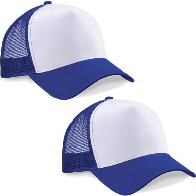 Afbeelding van Beechfield Snapback truckerpet B640 Bright Royal /