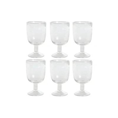 Afbeelding van Set van bekers Home ESPRIT Transparant Kristal 300 ml 8 x 14 cm (6 Stuks)