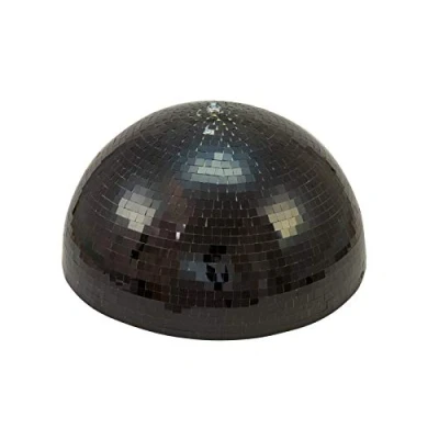 Afbeelding van Eurolite Halve Discobal Spiegelbol Discobol 50cm Zwart met motor