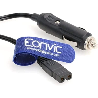Afbeelding van Eonvic 12V DC 2 Pin Lead Kabel Plug Draad voor Auto Koeler Koelbox Mini Koelkast (3M)