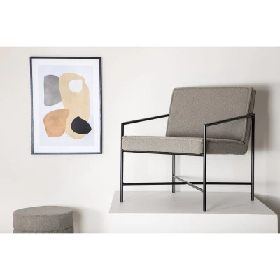 Afbeelding van Svea Nara fauteuil Teddy greige