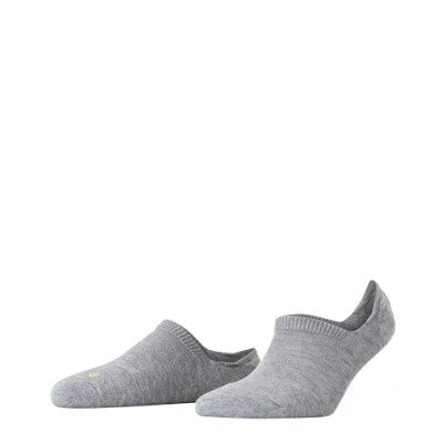 Afbeelding van FALKE Cool Kick anatomische pluche zool functioneel garen footies Dames grijs Maat 37 38