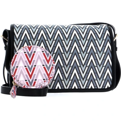 Afbeelding van VALENTINO Schoudertas Tonic Satchel Nero / Multicolor Veelkleurig