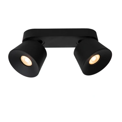 Afbeelding van Lucide TRIGONO Plafondspot 2xGU10 Zwart