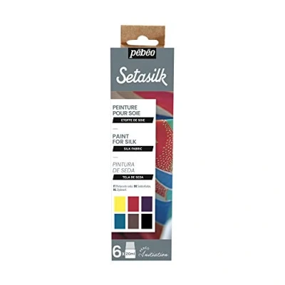 Afbeelding van PEBEO Setasilk Initiation Set, assortiment, 20 ml (Pack van 6)