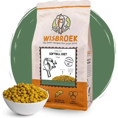 Afbeelding van Wisbroek Softbill Diet Large (1 kg)
