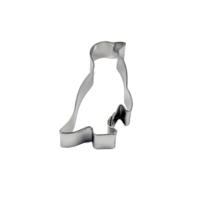 Afbeelding van BekkiB uitsteekvorm &quot;Pinguïn&quot; ca. 6 x 3,2 cm Vaatwasmachinebestendige van roestvrij staal Voor het bakken koekjes 7412