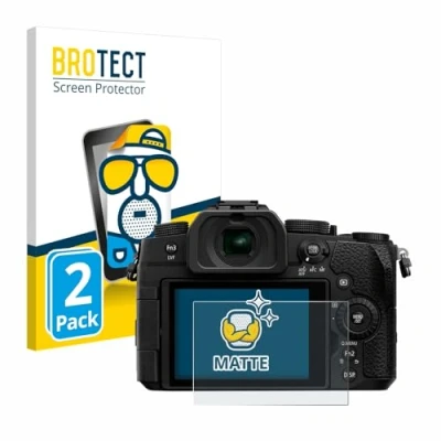 Afbeelding van BROTECT Screenprotector voor Panasonic Lumix DC G91 Folie Beschermfolie matte (2 Stuks)