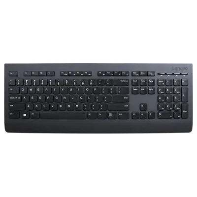 Afbeelding van Lenovo 4X30H56844 Toetsenbord RF Draadloos QWERTY zwart BE FR