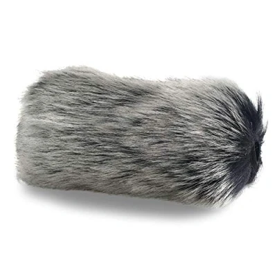 Afbeelding van YOUSHARES VideoMic Harige Voorruit Outdoor Wind Cover Muff Mic Bont Filter voor Rode VideoMic, NTG2, NTG1 en WSVM Microfoon