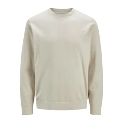 Afbeelding van JACK &amp; JONES JPRBLAMILANO SPRING KNIT CREW NECK 12272341 Silver lining